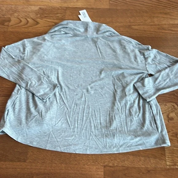Small grey BB Dakota by Steve Madden lightweight cardigan with pockets - Picture 7 of 8